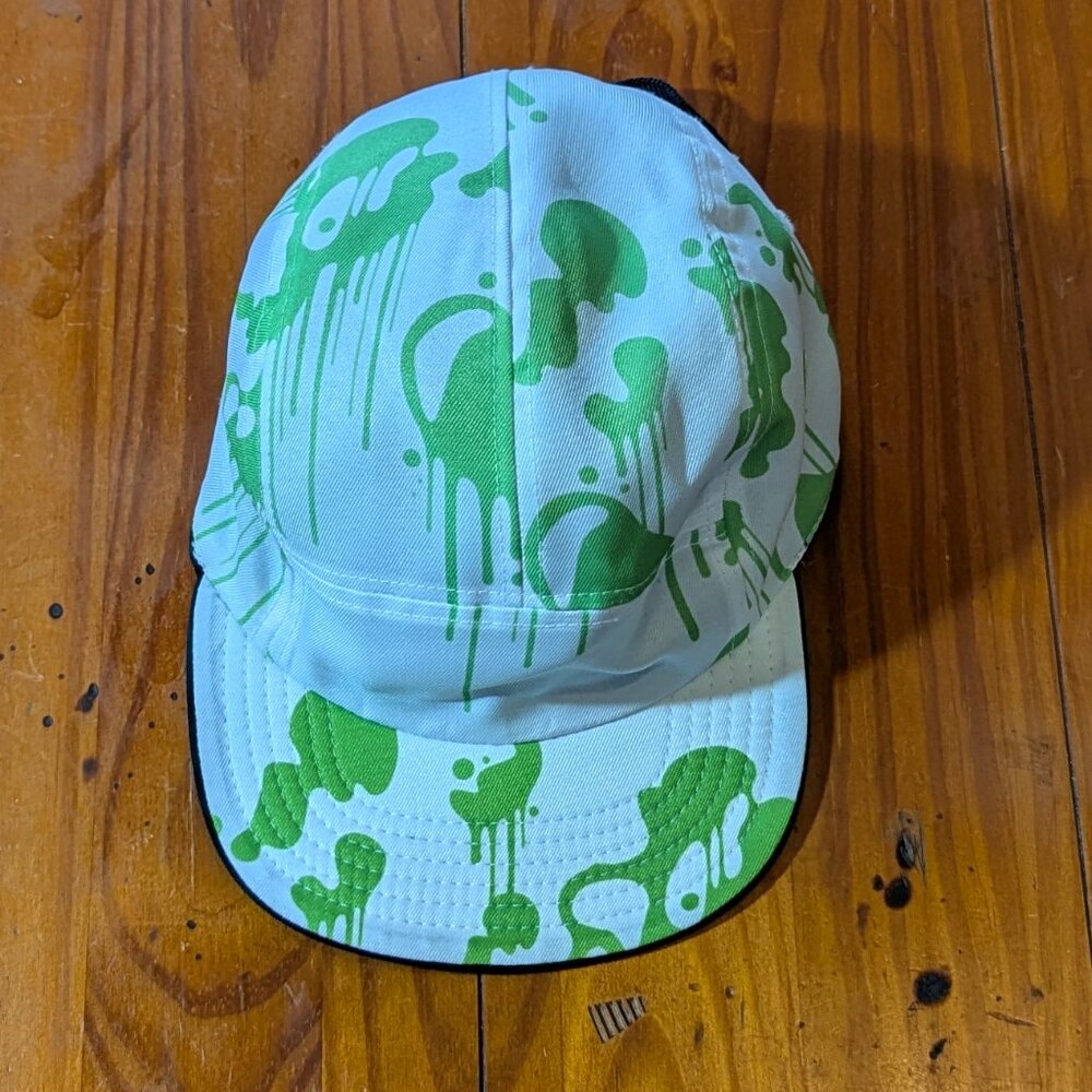 Nickelodeon Reversible Slime Camp Cap – Black/Orange, Adult Size, 2018 Edition